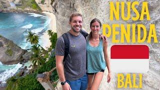 Nusa Penida Bali Travel Vlog  One Day on Motorbike Diamond Beach Kelingking Angels Billabong
