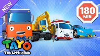 Who is the coolest of all the cars?  Vehicles Cartoon for Kids  Tayo English Episodes