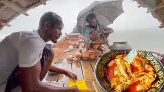 প্রচন্ড ঝড়ের মাঝেও থেমে নেই রুবেল ভাইর রান্নাবান্না  Adventure BD