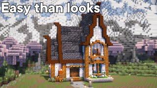 EASY Deepslate house - Minecraft Tutorial