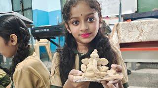 Eco-friendly Ganesha making workshop #ganeshchaturthi #mittikeganesh #ecofriendlyganeshamaking