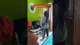 BEGINI CARA KU BERSIH BERSIH RUMAH-RUTINITAS IRT SEHARI HARI#bersihbersih #cleaningmotivation#shorts