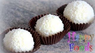 How to make homemade Coconut Raffaello Balls  HappyFoods