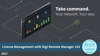 Digi Remote Manager 101 License Management