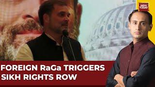 NewsTrack With Rahul Kanwal RaGa Sikh Comments Spark Storm  Train Terror Plot