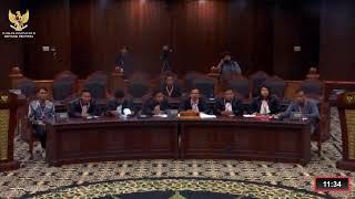 Sidang Perkara Nomor 70 71 72PUU-XXII2024. Kamis 24 Juli 2024.