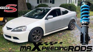 Upgrading The Suspension On My Daily Rsx Type S Check Out The Newest Maxpeedingrods Coilovers