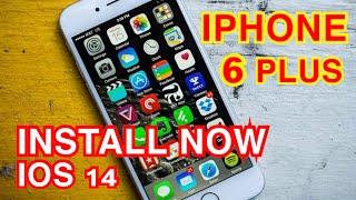 UPDATE YOUR IPHONE 6 PLUS TO IOS 14 NOW  TUTORIAL IOS 14