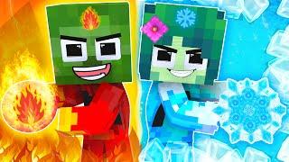 Monster School  Baby Zombie x Squid Game Doll Hot And Cold Battle -  Minecraft Animation