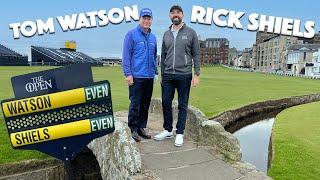 Rick Shiels & Tom Watson play St Andrews