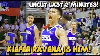 UNCUT LAST 2 MINUTES OF 4TH QTR SINALBA NI KIEFER RAVENA ANG STRONG GROUP PH PARA SA GOLD MEDAL