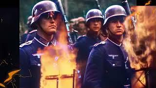 Nazi Germany Attacks Poland September 1 1939. The Nazi German Blitzkrieg. WW2 Color Combat Footage