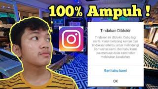 Cara Cepat Mengatasi Tindakan Blokir Instagram tanpa batas waktu