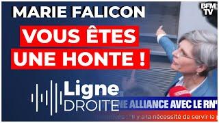 Incident en direct  Sandrine Rousseau interrompt une interview sur bfm - Marie Falicon