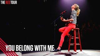 Taylor Swift - You Belong With Me Acoustic Live on the Red Tour