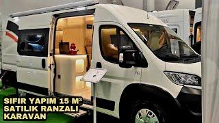 SATILIK SIFIR YAPIM 15 m³ KARAVAN  TÜM DETAYLAR VE FİYAT BİLGİSİ VİDEODA.