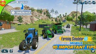 10 Important Tips Before You Start a New Career in Farming Simulator 23 Mobile