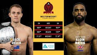 Eternal MMA 53 - Jack Della Maddalena VS Aldin Bates - MMA Fight Video