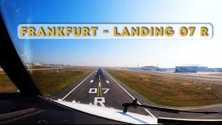 5K - Approach and Landing in busy Frankfurt Main