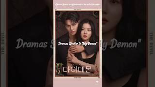 Dramas Similar to My Demon #마이데몬ost #mydemon #kdrama