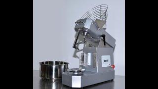 HX-10T  Tabletop dough mixer  Fixed head  Lift head and removable bowl 