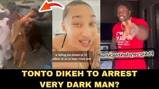 Tonto Dikeh Finally React To Very Dark Man Exposing Her Buying Car For Credit And Bullying