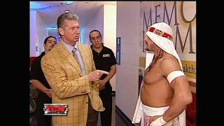 Mr. McMahon speaks to Sabu 01302007