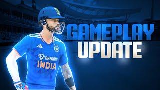 Real cricket 24 gameplay update  rc24 official update new ai new realistic gameplay