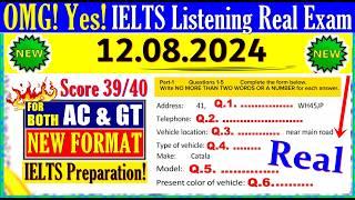 IELTS LISTENING PRACTICE TEST 2024 WITH ANSWERS  12.08.2024