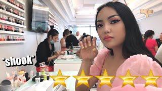 I WENT TO THE BEST REVIEWED NAIL SALON IN MY CITY  OMG