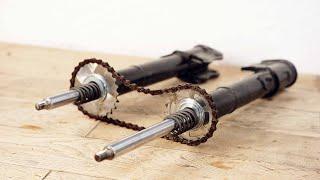 5 Genious ideas using old car shock absorbers