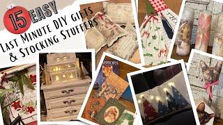 15 Fun & Easy DIY Last Minute Gifts and Stocking Stuffers