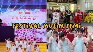 Festival Musim Semi Sekolah Cinta Budaya Chong Wen