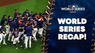 Astros are World Series champions Re-live the EPIC 6 games between the Astros and Phillies