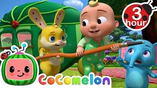 The Clean and Shiny Bus Wash Song + More  Cocomelon - Nursery Rhymes  Fun Cartoons For Kids