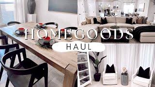 HOMEGOODS & MICHAELS SHOP WITH ME & HAULHOLIDAY HOME DECOR DIY NUTCRACKERNEUTRALSBLACK & WHITE