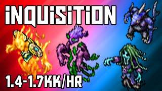 Tibia Where to Hunt – MSED 150+ The Inquistion 1.4-1.7kkhr @ 287