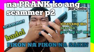 Na Prank ko ang scammer part 2 Galit na galit sakin tapusin nyo guys #jhayinaction #scammer #budol