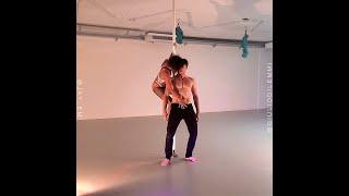 GIULIO DILEMMI & JAY EM POLE DANCE EXOTIC FUSION DUO  THE HILLS THE WEEKND