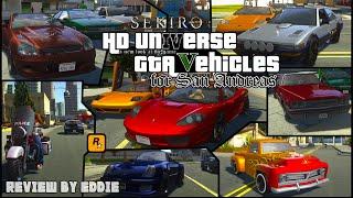 Обзор на пак транспорта HD Universe GTA Vehicles для GTA SAN ANDREAS