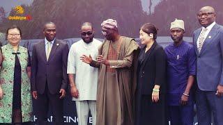 DAVIDO ATTENDS THE NEW LAGRIDE PARTNERSHIP OF LAGOS STATE GOVERNMENT WITH CIG MOTORS