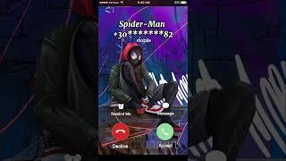 Spider-Man ringtone call me #sita #spiderman