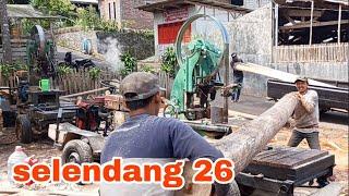 Bandsaw 26 wani ngeyel kayu kering basah sikat ? gergaji kayu keliling