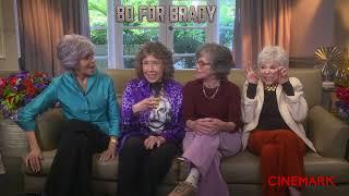 80 For Brady Interview Jane Fonda Lily Tomlin Sally Field and Rita Moreno  Cinemark