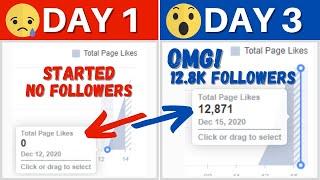 I Grew a New Facebook Page To 15K Followers in 3 Days