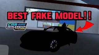 THIS is the BEST Fake Model in Car dealership tycoon??  Mird CDT