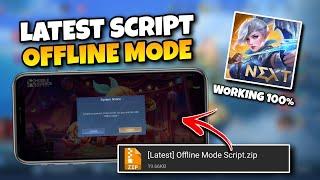 LATEST ML OFFLINE MODE SCRIPT  HOW TO OFFLINE MODE ON MOBILE LEGENDS LEGIT & WORKING 100%