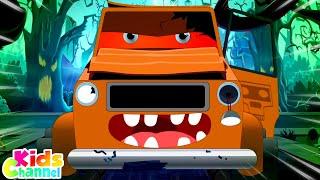 Happy Halloween  Super Car Royce  Spooky Cartoon Videos by Kids Channel