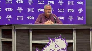 TCU HC Sonny Dykes talks Frogs 2024 recruiting class