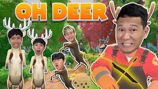 Team Lâm Vlog Lần Đầu Chơi Game Săn Hưu OH Deer